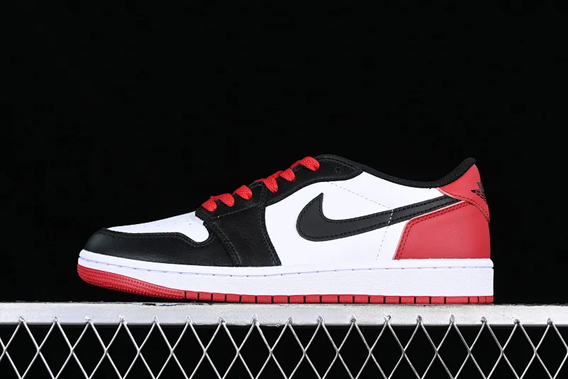 All categories Air Jordan Jordan series basketball shoes Air Jordan 1 Low OG version Air Jordan 1 Low "Black Toe" AJ1 Joe 1 new black toe cultural and leisure sports sneakers CZ0790-106